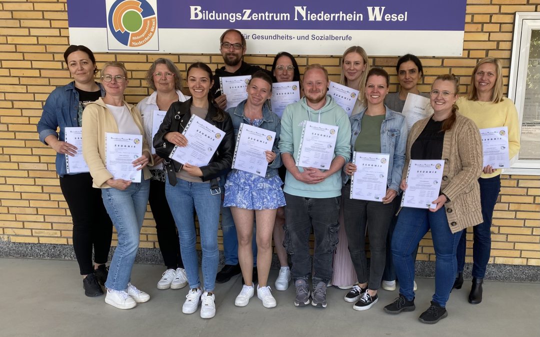 Erfolgreicher Abschluss Technische Sterilisationsassistent*innen